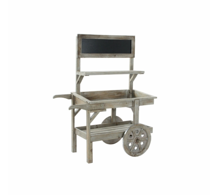 Garden Cart DKD Home Decor 87 x 14 x 109 cm 87 x 41 x 109 cm Light brown