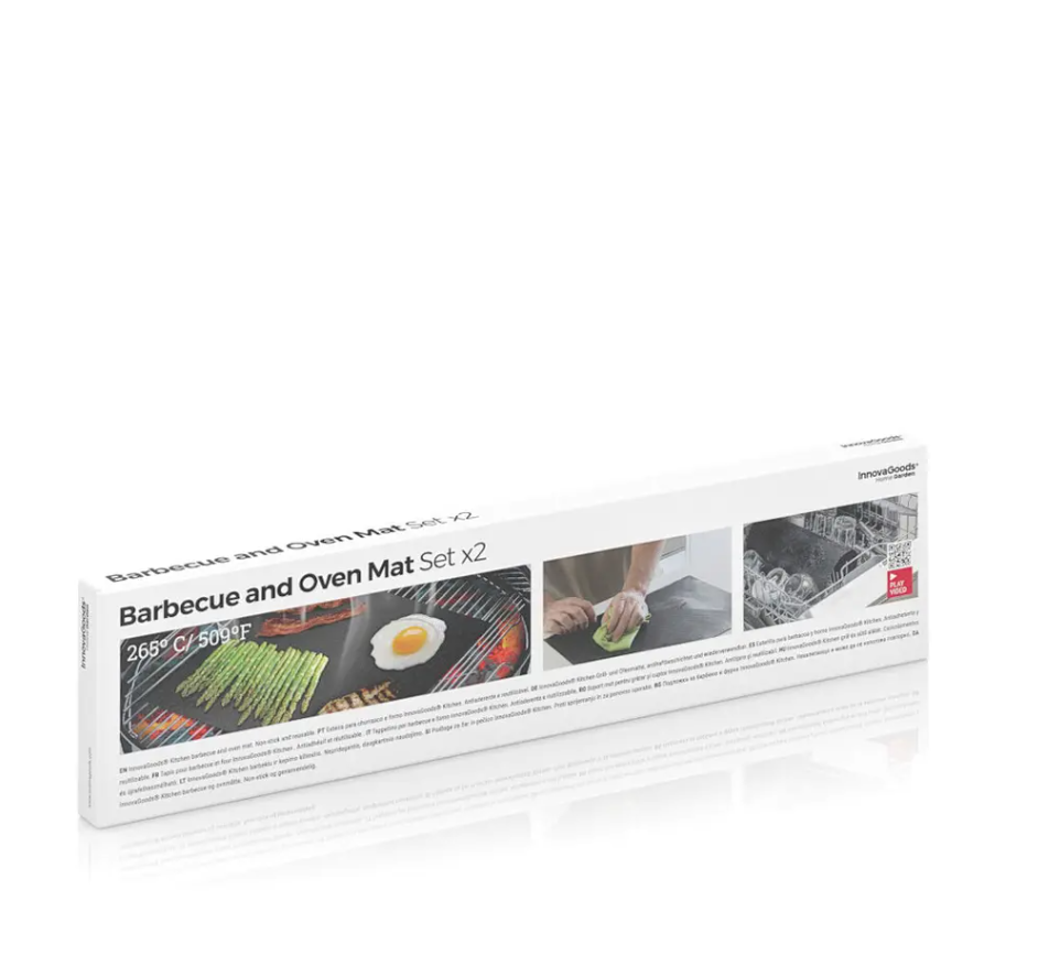 Teflon Barbecue Sheet InnovaGoods 2 Units